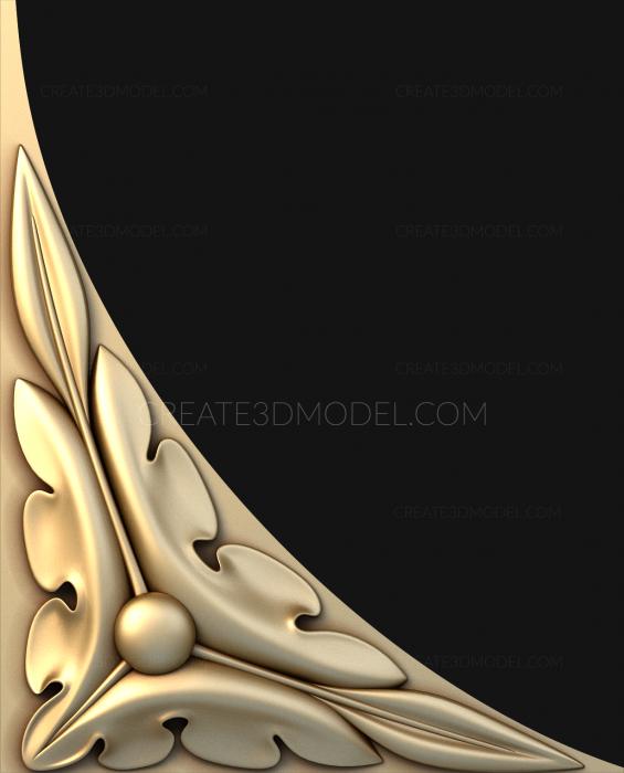 نموذج ثلاثي الأبعاد لآلة CNC عنصر الزاوية 